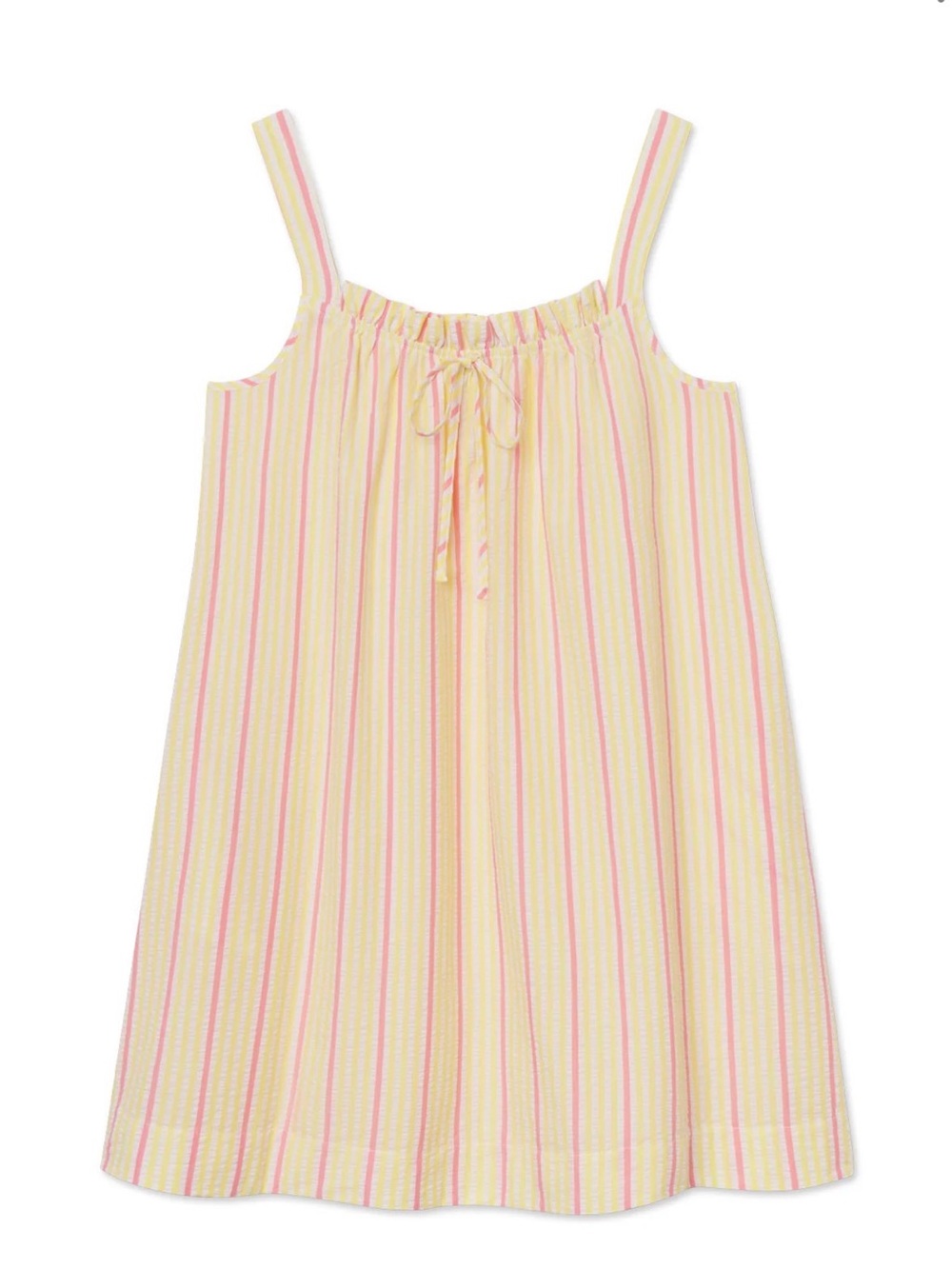 NWT Lake Pajamas Alice Seersucker Nightgown